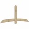 Ekena Millwork Bellingham Rough Sawn Timber Gable Bracket, Douglas Fir, 96"W x 40"H x 2"D x 6"F, 10/12 Pitch GBW096X40X0206BEL00RDF - alternate 2